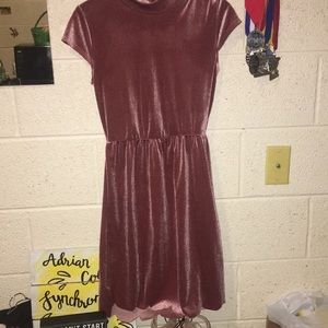 Scalloped back dress